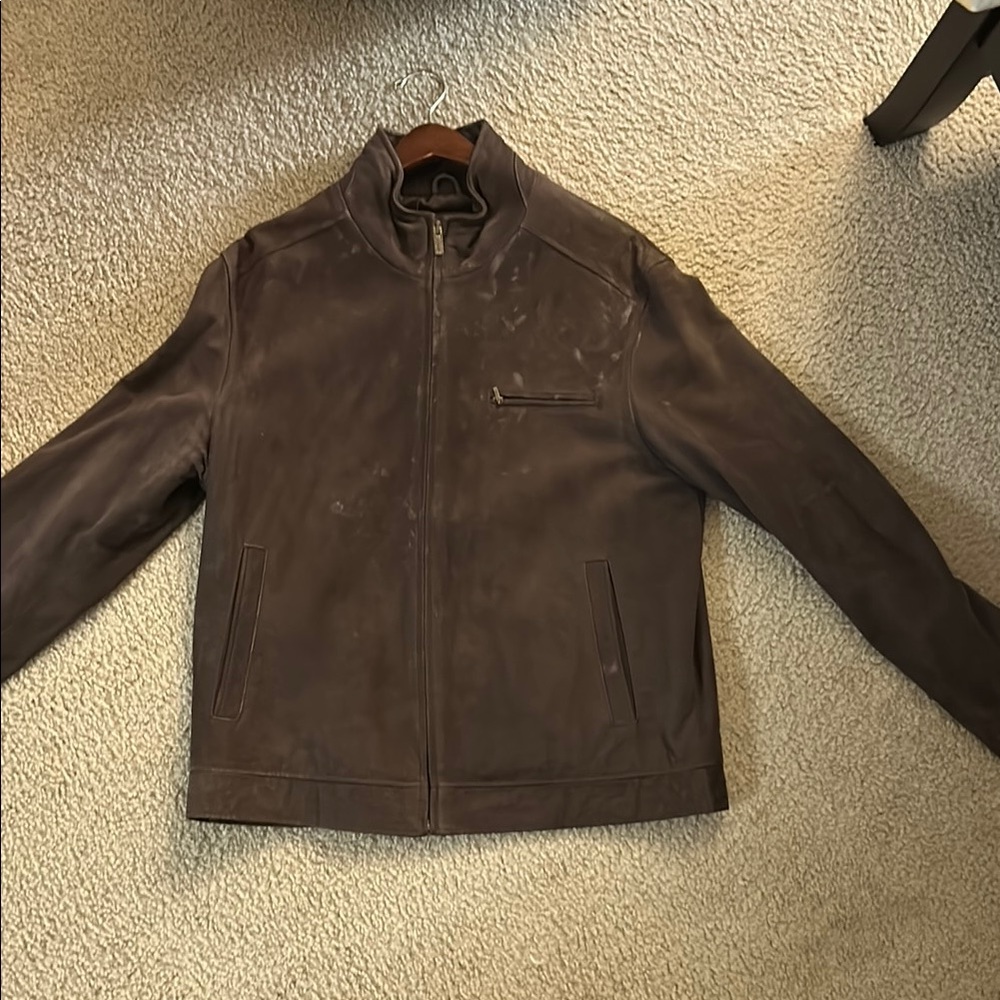 Tommy Hilfiger Men's Dark Brown Jacket